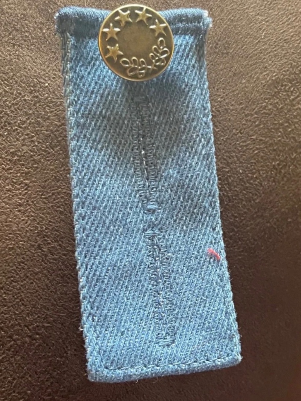 Handmade Denim extenders for jeans or pockbelts 3 inch - Lt Blue